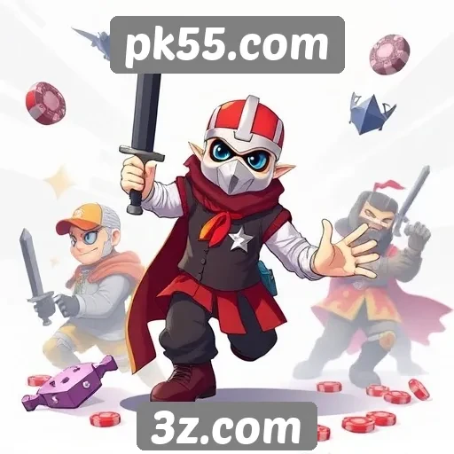 Análise da oferta de jogos no pk55.com