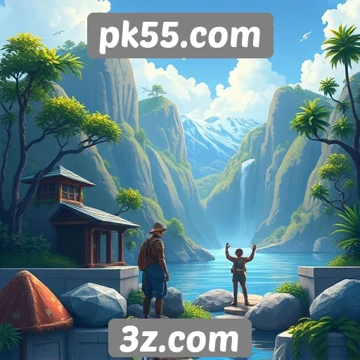 Exploração das opções de jogos disponíveis no pk55.com