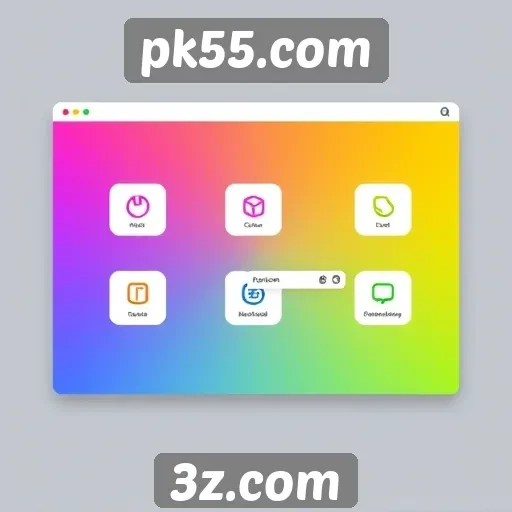 Facilidade de navegação no pk55.com para novos usuários